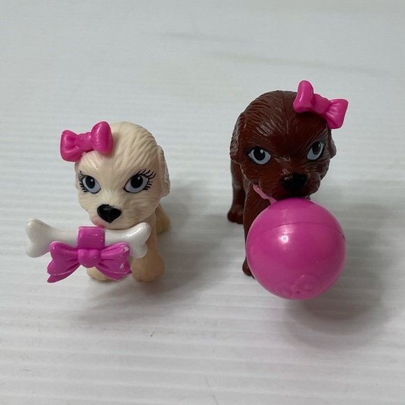 Barbie Doll Glam Puppy Dog Training Toy Accessories Barbie Lot Bundle Set